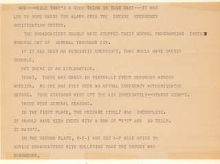 Illustration for article titled This Message from NORAD Announced Global Nuclear War—In 1971